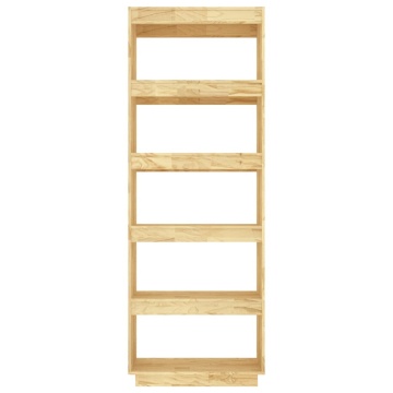 Bibliotecă/Separator cameră, 60x35x167 cm, lemn masiv pin - Img 8