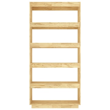 Bibliotecă/Separator cameră, 80x35x167 cm, lemn masiv pin - Img 8
