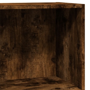 Bibliotecă, stejar fumuriu, 40x24x76 cm, lemn prelucrat - Img 6