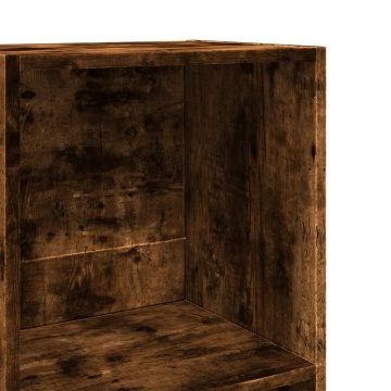 Bibliotecă, stejar fumuriu, 40x30x189 cm, lemn prelucrat - Img 6