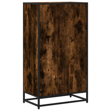 Bibliotecă, stejar fumuriu, 60x35x107,5 cm, lemn prelucrat - Img 5