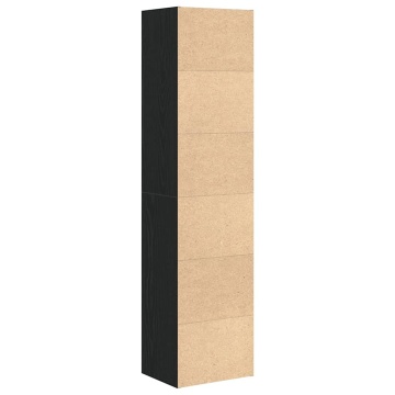 Bibliotecă Stejar negru 31x24x127 cm Lemn prelucrat - Img 5