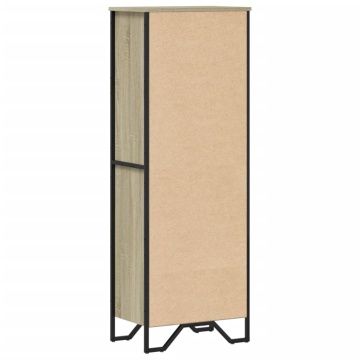 Bibliotecă, stejar sonoma, 50x31x137,5 cm, lemn prelucrat - Img 5