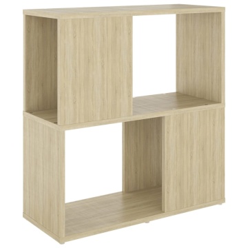 Bibliotecă, stejar sonoma, 60x24x63 cm, PAL - Img 2