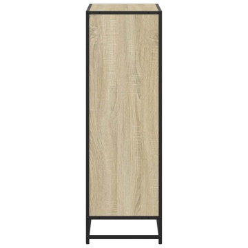 Bibliotecă, stejar Sonoma, 60x35x107,5 cm, PAL - Img 8