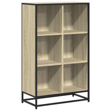 Bibliotecă, stejar Sonoma, 65,5x33x107,5 cm, PAL - Img 2