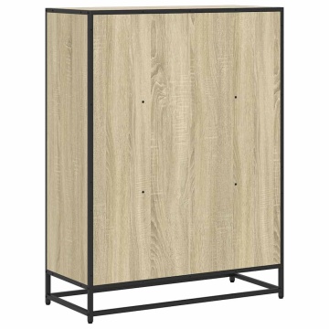 Bibliotecă, stejar Sonoma, 80,5x35x107,5 cm, lemn prelucrat - Img 5