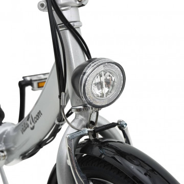 Bicicletă electrică pliabilă cu baterie litiu-ion, aliaj aluminiu - Img 6