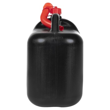 Bidon de combustibil, pipă flexibilă, 3 buc. negru 20 L plastic - Img 8