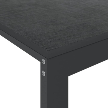 Birou de calculator, negru, 110x60x73 cm, PAL - Img 4