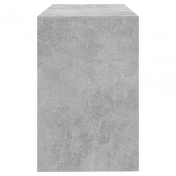 Birou, gri beton, 101 x 50 x 76,5 cm, PAL - Img 5