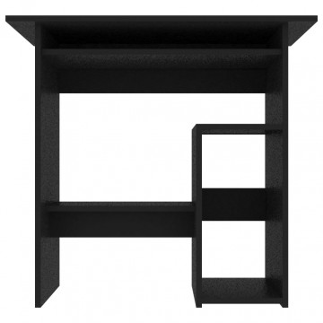 Birou, negru, 80 x 45 x 74 cm, PAL - Img 7