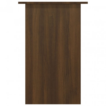 Birou, stejar maro, 90x50x74 cm, lemn prelucrat - Img 7