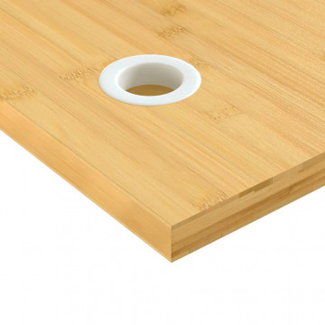 Blat de birou 110x55x2,5 cm bambus - Img 2