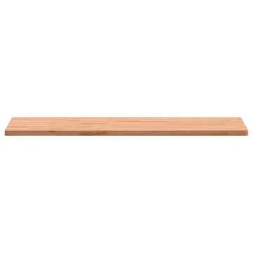 Blat de birou, 115x55x2,5 cm, lemn masiv de fag - Img 8