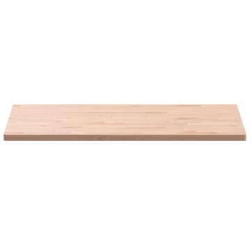 Blat de masă 100x60x2,5 cm dreptunghiular, lemn masiv de fag - Img 4
