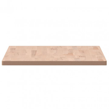 Blat de masă 100x60x2,5 cm dreptunghiular, lemn masiv de fag - Img 7