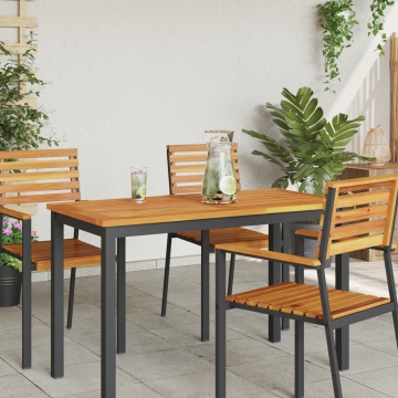 Blat de masă 110x55x2,2 cm din lemn masiv de acacia - Img 3
