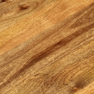 Blat de masă oval, 100x40x2,5 cm, lemn masiv de mango - Img 6
