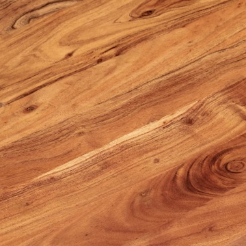 Blat de masă oval, 110x40x3,8 cm, lemn masiv de acacia - Img 7
