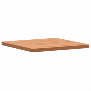 Blat de masă pătrat, 50x50x2,5 cm, lemn masiv de fag - Img 4