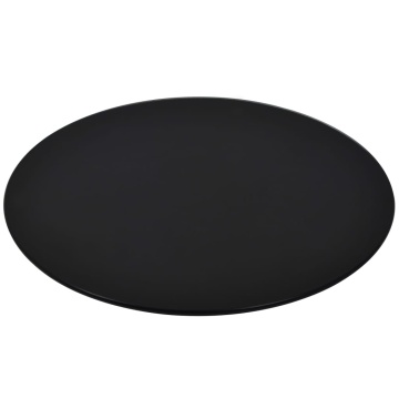 Blat de masă rotund, din sticlă securizată, 600 mm - Img 2