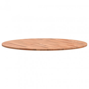 Blat de masă rotund, Ø80x1,5 cm, lemn masiv de fag - Img 5