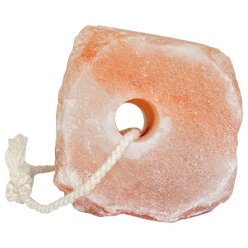 Blocuri de Sare 4 buc cu Corde pentru Animale 10 kg Roz - Img 3