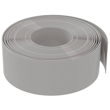 Bordură de grădină, gri, 10 m 20 cm, polietilenă - Img 3