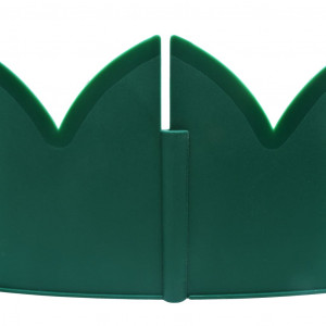 Borduri de gazon, 10 buc., verde, 65x15 cm, PP - Img 5