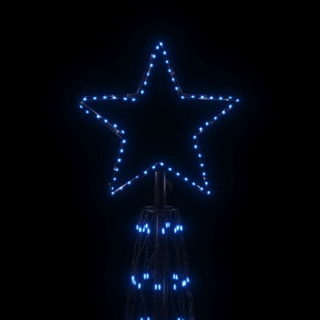 Brad de Crăciun conic, 3000 LED-uri, albastru, 230x800 cm - Img 8