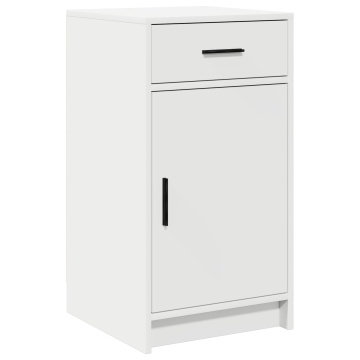Bufet Alb 40x41x75 cm Lemn Compozit - Img 2