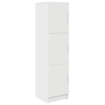 Bufet Alb Alb Lemn MDF Mediu Bufet Alb Dreptunghiular Modern - Img 2