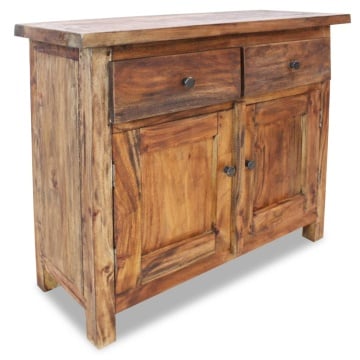 Bufet din lemn masiv reciclat, 75 x 30 x 65 cm - Img 1