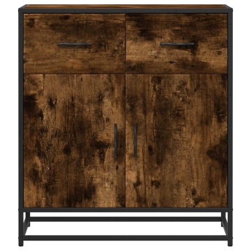 Bufetă Stejar afumat 68x35x76 cm Lemn prelucrat - Img 4