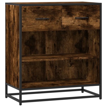 Bufetă Stejar afumat 68x35x76 cm Lemn prelucrat - Img 2