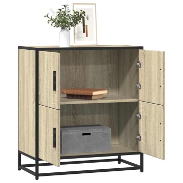 Bufetă Stejar Sonoma 68x35x76 cm Lemn prelucrat - Img 1