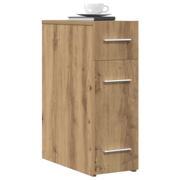 Cabinet de farmacie Stejar Artisan 20x45,5x60 cm Lemn prelucrat - Img 3