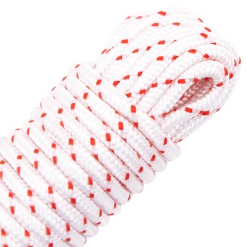 Cablu de pornire cu tragere, alb și roșu Ø4 mm 10 m nailon - Img 5