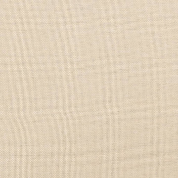 Cadru de pat box spring, crem, 140x200 cm, textil - Img 7