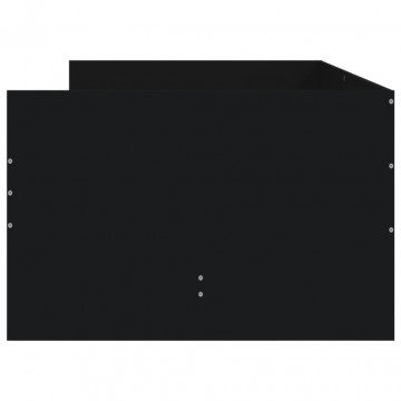 Cadru de pat cu sertare, negru, 75x190 cm mic, single - Img 6