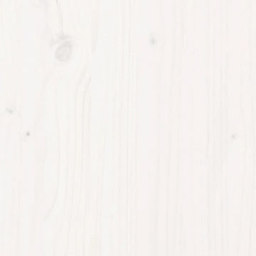 Cadru pat, alb, 180x200 cm, lemn masiv de pin - Img 7