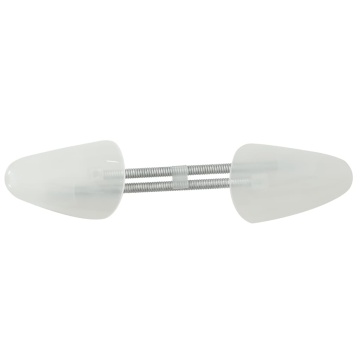 Calapoade de pantofi, 5 perechi, alb, EU 38-44, plastic - Img 4