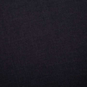 Canapea cu 2 locuri, negru, material textil - Img 6