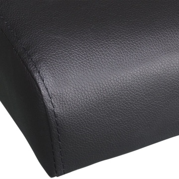 Canapea extensibilă 2 perne, piele artificială, reglabilă negru - Img 7