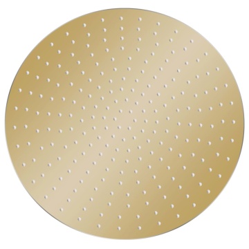 Cap de duș tip ploaie rotund, auriu, 50 cm, oțel inoxidabil - Img 2