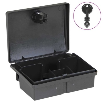 Capcane pentru șoareci 10 buc Negru 13x10x4 cm - Img 1