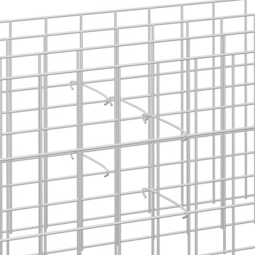 Cârlige pentru gabioane, 100 buc., oțel galvanizat, 30 cm - Img 3