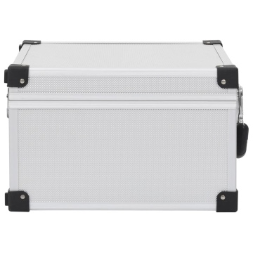 Casetă pentru 40 CD-uri, argintiu, aluminiu ABS - Img 4