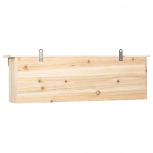 Căsuță de vrăbii cu 5 încăperi, 68 x 15 x 21 cm, lemn de brad - Img 7